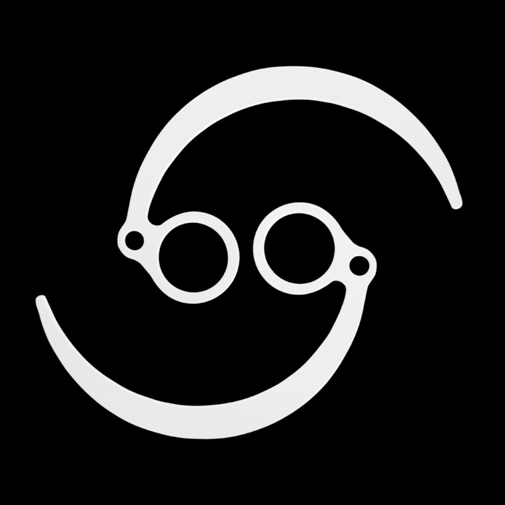 A set of 2 practice halfgeng in white colour