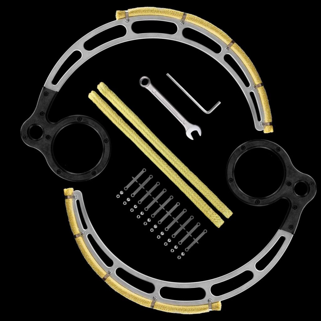 Fire Halfgeng Shadow Black - Extra Kevlar Wicks Included